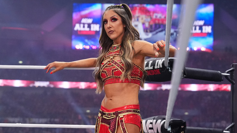 Britt Baker at AEW All In 2024