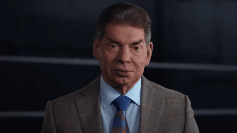 Vince McMahon talking