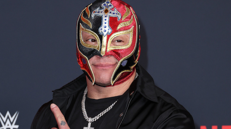 Rey Mysterio attends the Los Angeles Premiere Of Netflix's 