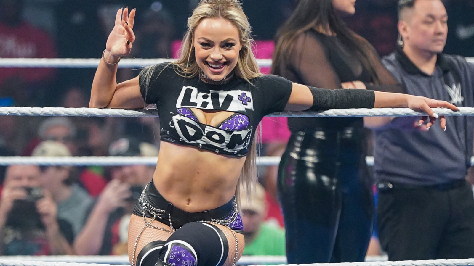 Rhea Ripley Accidentally Sends Liv Morgan To The Elimination Chamber Match On WWE RAW