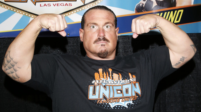 Rhyno attends Unicon 2021 at the World Market Center