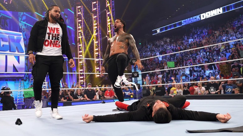 The Uso Celebrate On WWE SmackDown