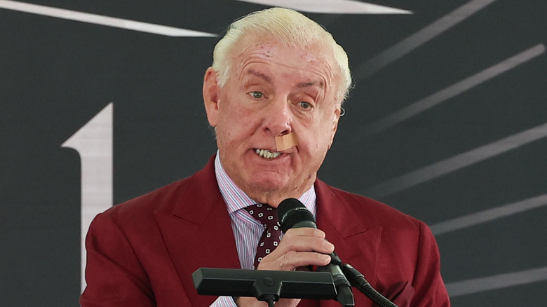 Ric Flair warning someone he may sue them