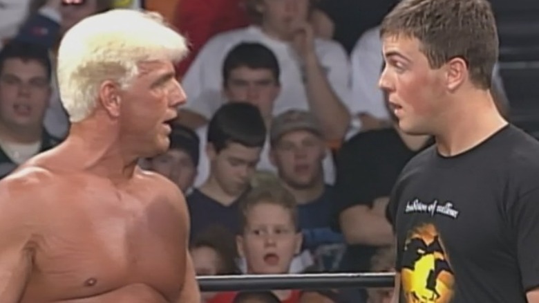 Ric teaming with David Flair