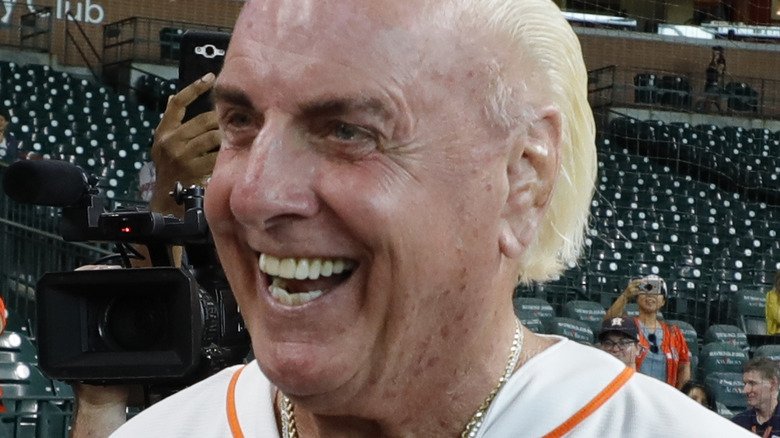 Ric Flair smiling