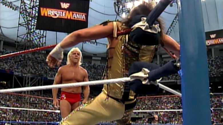 Ric Flair Randy Savage WrestleMania
