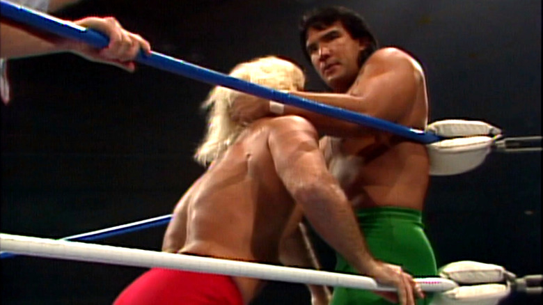 Ricky Steamboat wrestling Ric Flair