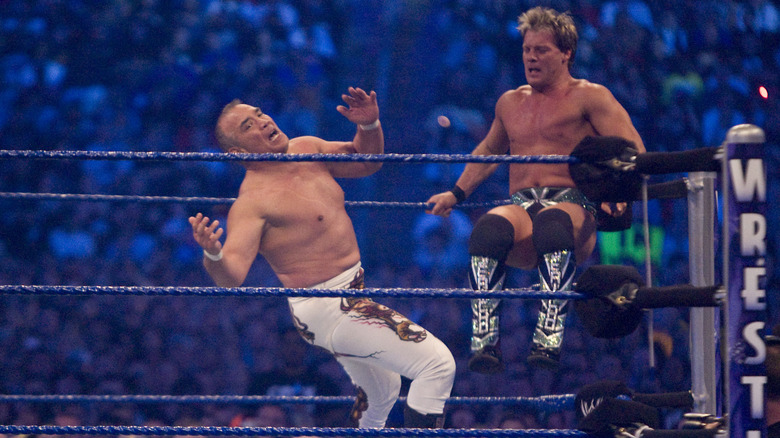 Ricky Steamboat vs Chris Jericho