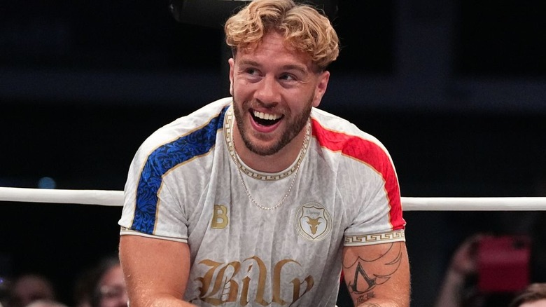 Will Ospreay smiling