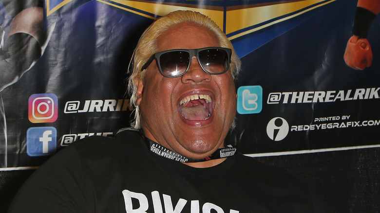 Rikishi has a laugh