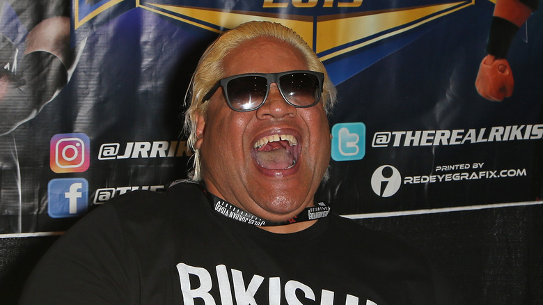 Rikishi laughs hysterically