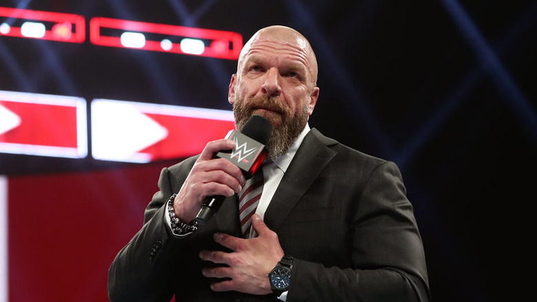 Paul "Triple H" Levesque appearing on "WWE Raw"