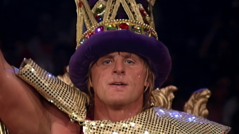 Owen Hart with crown