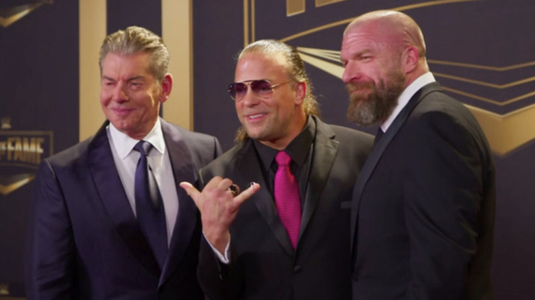 RVD and Triple H at Hall of Fame