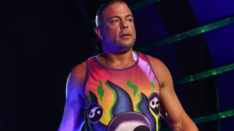 Rob Van Dam wearing a tanktop