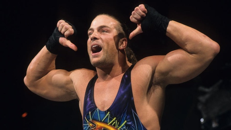 RVD doing his signature pose