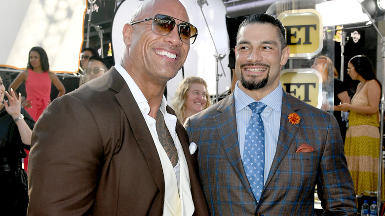 Roman Reigns and The Rock