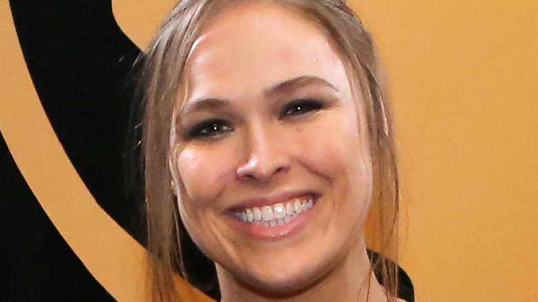 Ronda Rousey smiling