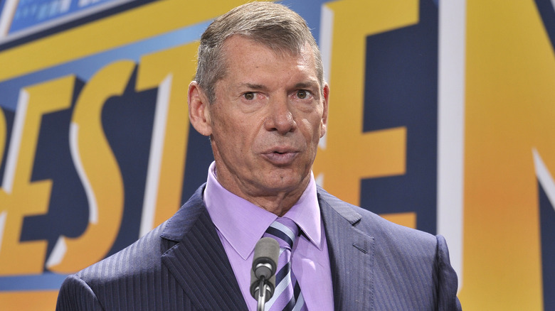 Vince McMahon talking