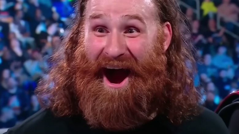 Sami Zayn smiling 