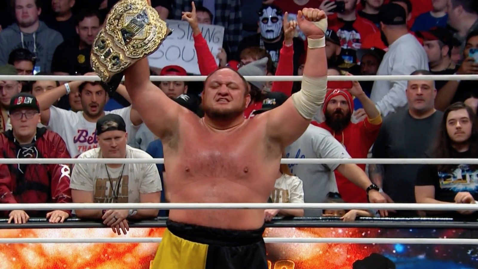 Samoa Joe Wins AEW World Title At Worlds End, MJF's Historic Reign Ends