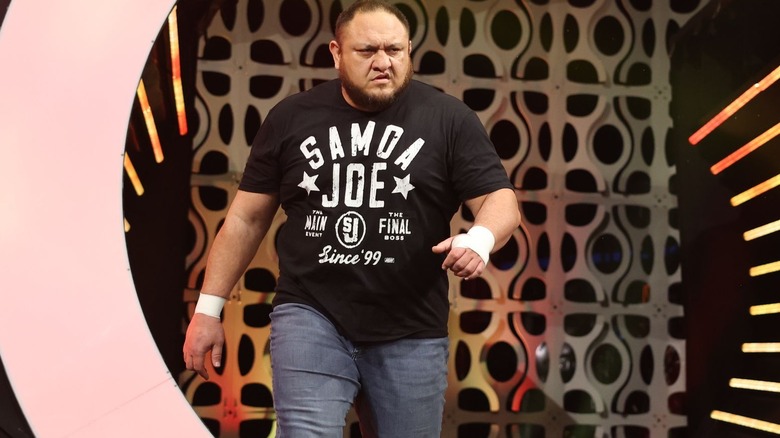 Samoa Joe on AEW Dynamite