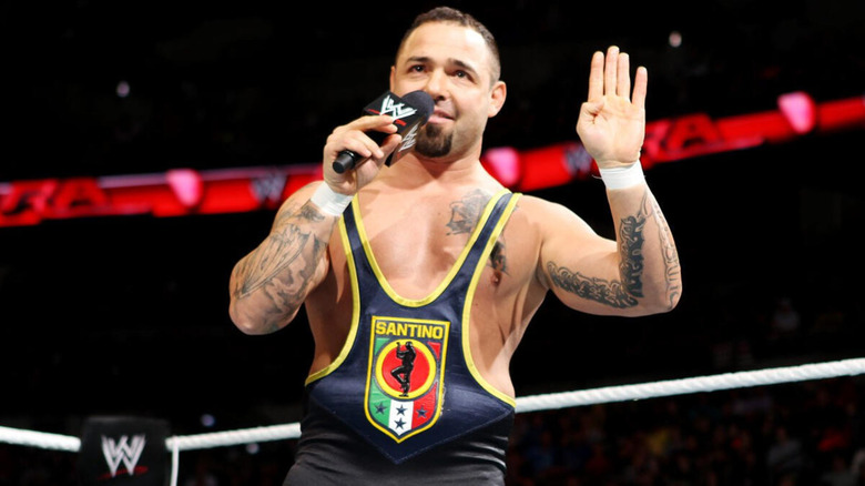 Santino Marella talking in WWE