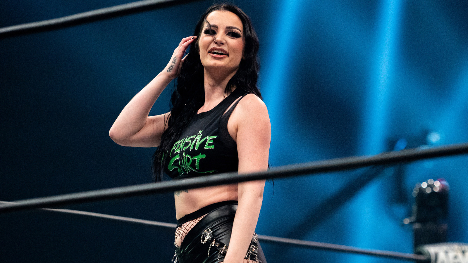 Saraya Defeats Skye Blue On Aew Rampage Advances To Women S Title Match At All In