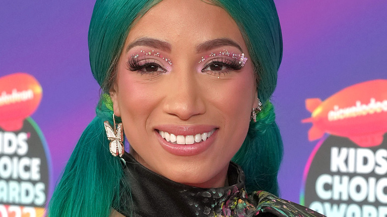 Sasha Banks Smiling