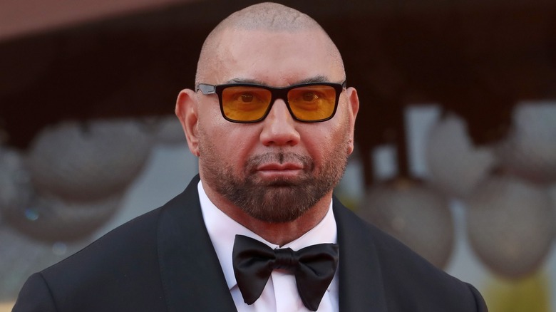 Dave Bautista stares into one's soul