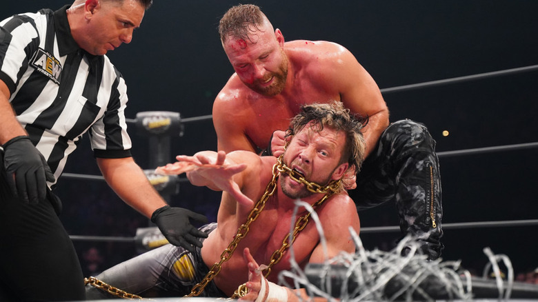 Jon Moxley and Kenny Omega