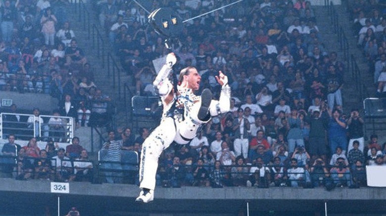 Shawn Michaels During His WrestleMania XII Entrance