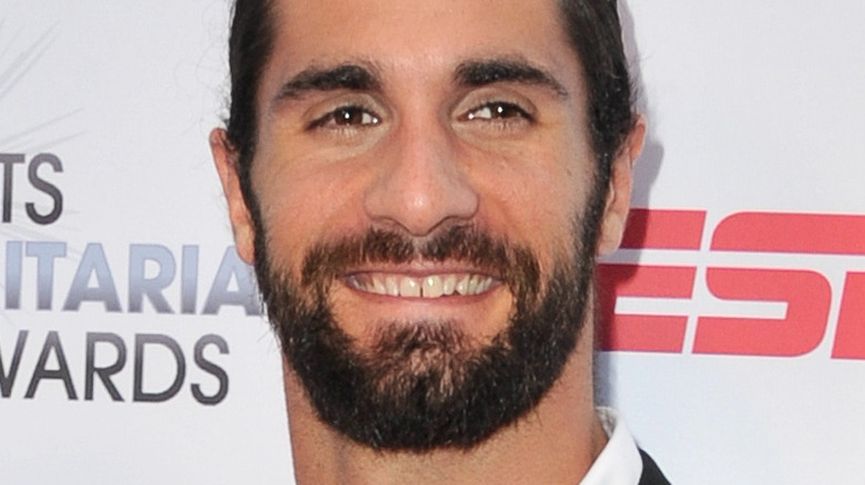 Seth Rollins smiling 