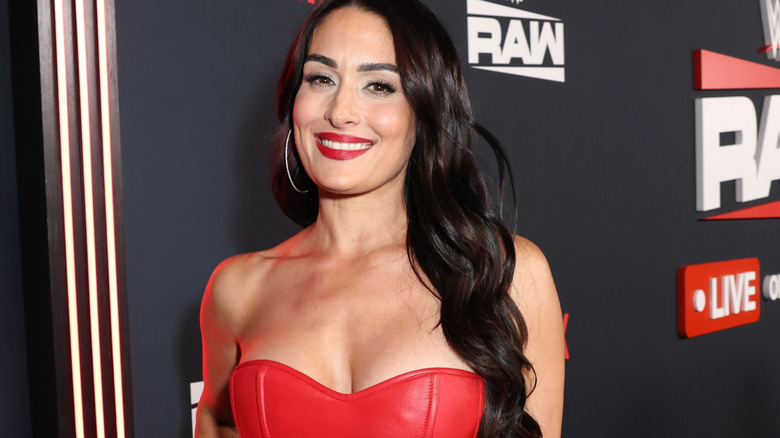 Nikki Garcia attends Netflix's Debut of WWE Monday Night Raw at Intuit Dome on January 06, 2025 in Inglewood, California.