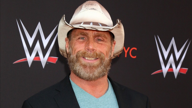 Shawn Michaels smiling