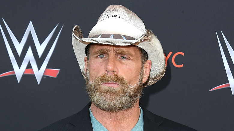 Shawn Michaels looking serious