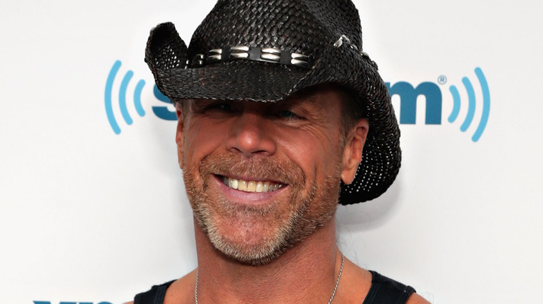 Shawn Michaels smiling