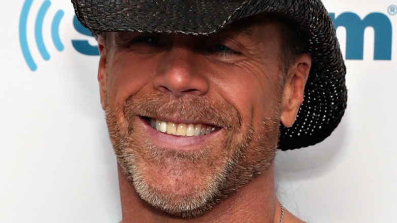 Shawn Michaels smiling