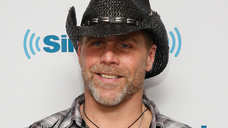 Shawn Michaels smiling