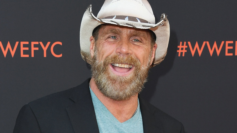 Shawn Michaels smiling