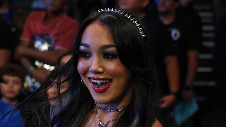 La campeona femenina de NXT, Roxanne Pérez, también está emocionada por la ECW Arena