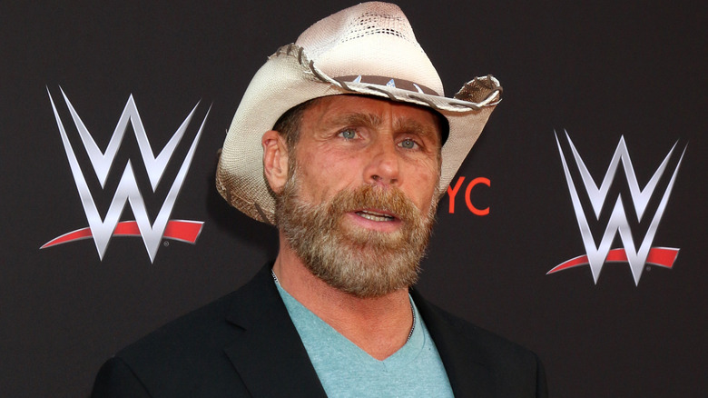 Shawn Michaels looking contemplative