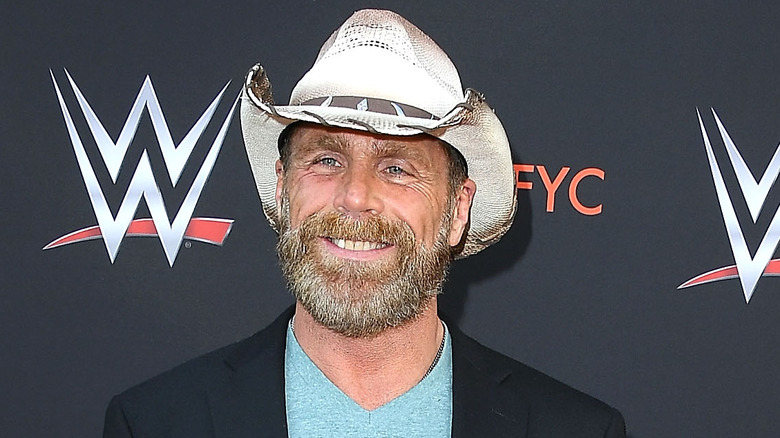 Shawn Michaels smiling