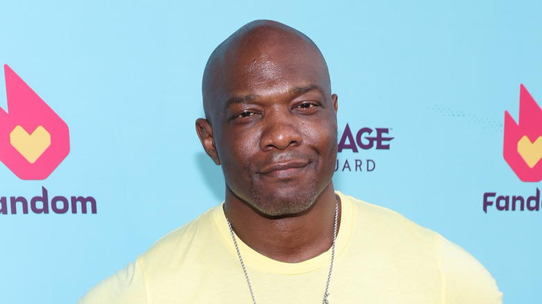 Shelton Benjamin with a confident smirk