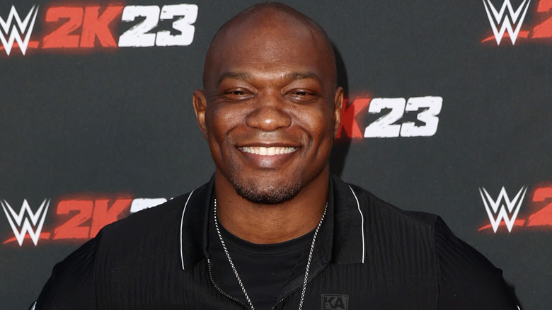 Shelton Benjamin smiling