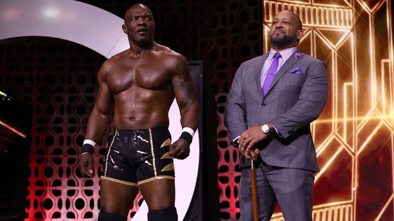 Shelton Benjamin with MVP on AEW Dynamite