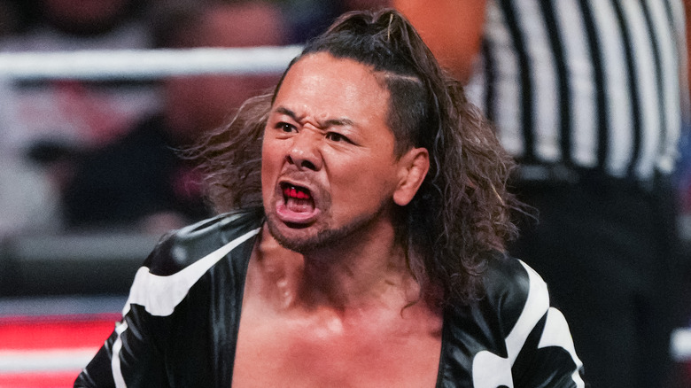 Shinsuke Nakamura, looking upset