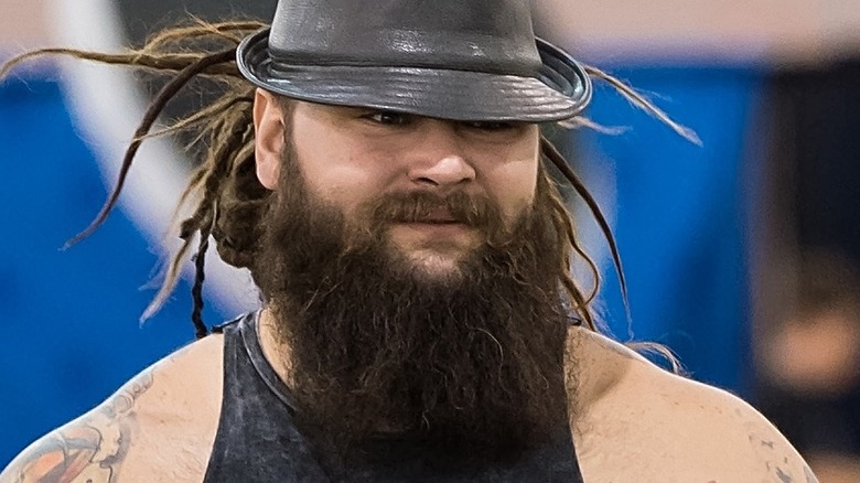 Bray Wyatt smiles