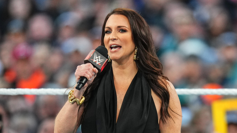 Stephanie McMahon at WrestleMania 40