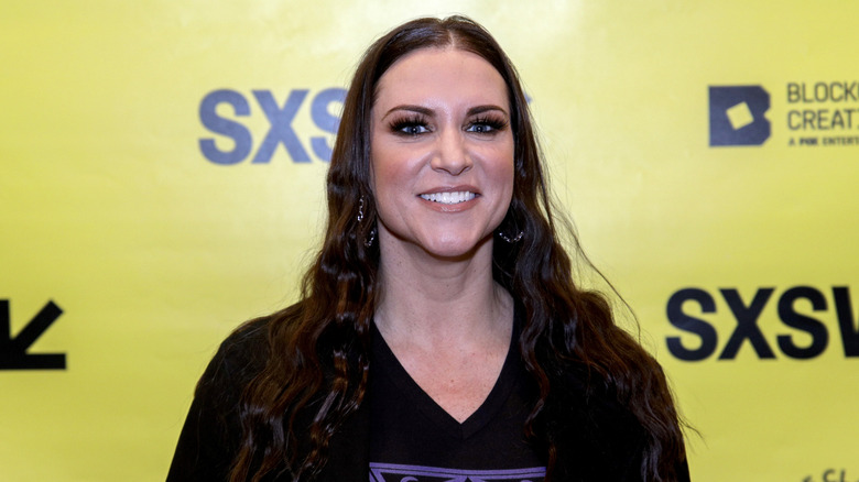 Stephanie McMahon attends Meet the Women Dominating Sports Media